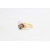 Ring Gold Yellow Tourmaline 18kt INDIA Size 13 Gemstone Women's Handmade A750